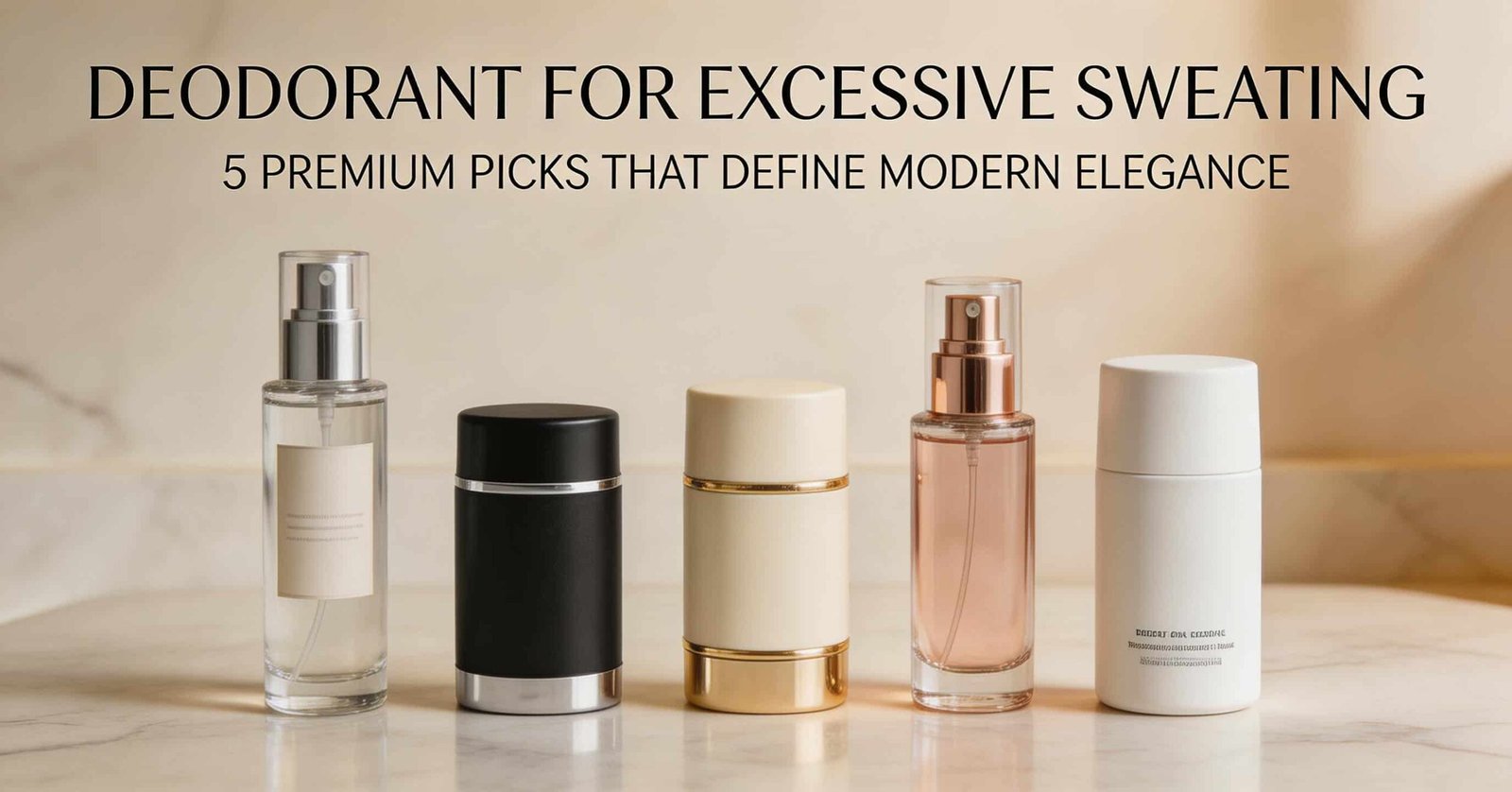 Deodorant for excessive sweating – 5 Premium Picks That Define Modern Elegance