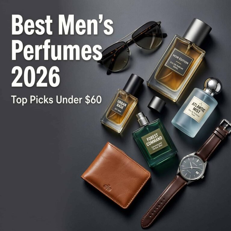 Best men’s perfume 2026 top picks under $60 including popular fragrances for daily wear and long lasting scent