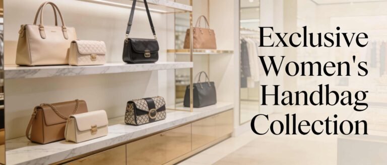 Collection of bestselling handbags for women featuring luxury tote bags, crossbody purses, shoulder bags, and stylish everyday handbags displayed in a premium boutique setting.
